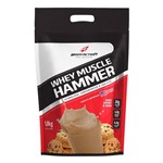 Whey Muscle Hammer - 1800g - Body Action - Sabor Cookies And Cream