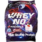 Whey NO2 + Arginina 900g - Refil - Morango - Body Nutry