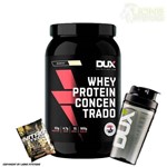 Whey Protein Concentrado 900g Coco Dux Nutrition + Shaker + Dose de Suplemento