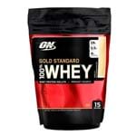 Whey Protein Gold Standard Optimum Nutrition Sabor Baunilha Sachê com 454g