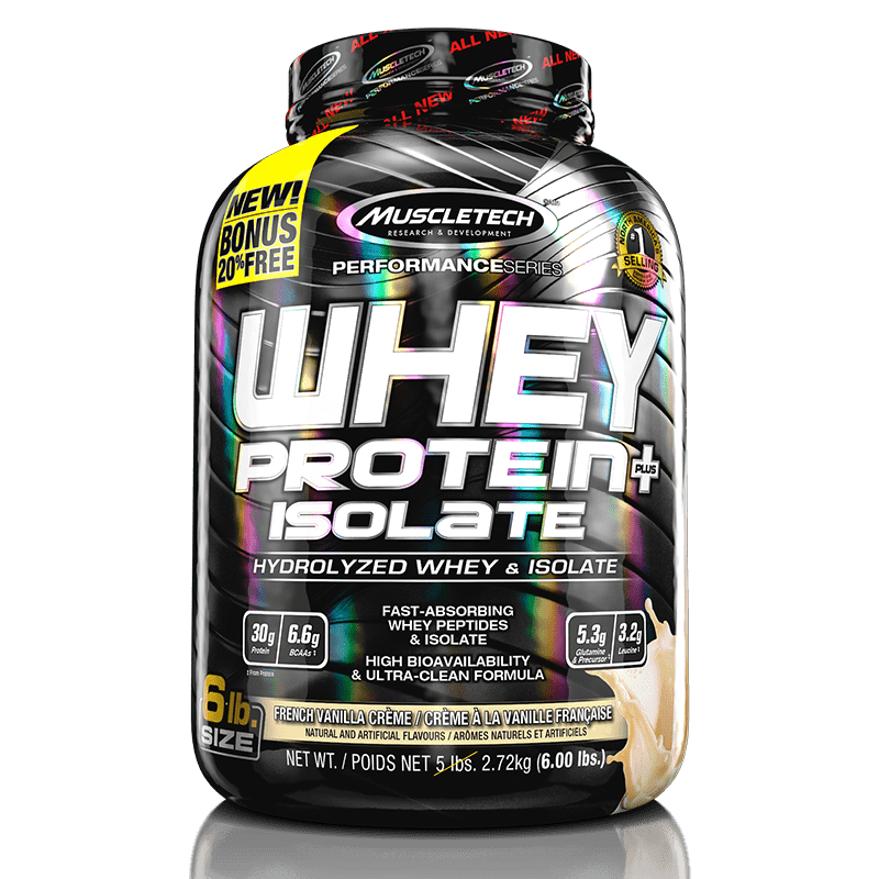 Whey Protein + Isolate (2720g) MuscleTech