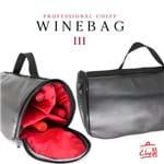 Wine Bag III - Bolsa para Vinhos Professional Cheff - Couro