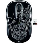 Wireless Mouse M317 Black Topographic Logitech