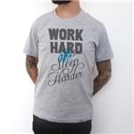 Work Hard And Sleep Harder - Camiseta Clássica Masculina