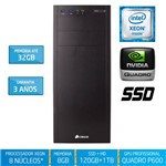 Workstation Silix® X1200we Intel Xeon E3 V6 3.5 Ghz 8gb / Ssd / 1tb / Quadro Pascal P600 2gb