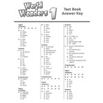 World Wonders 1 - Test Book Answer Key
