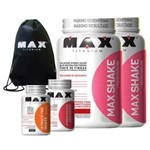 2x Max Shake + Picolinato de Chromo + Ultimate Fire White 60 Caps + Mochila Max Titanium