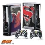 Xbox 360 Fat Skin - Batman Vs Superman Adesivo Brilhoso