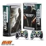Xbox 360 Fat Skin - Call Of Duty Black Ops Adesivo Brilhoso
