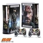 Xbox 360 Fat Skin - Metal Gear Solid V Adesivo Brilhoso