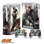 Xbox 360 Fat Skin - Splinter Cell Conviction Adesivo Brilhoso