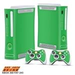 Xbox 360 Fat Skin - Verde Adesivo Brilhoso