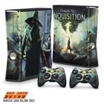 Xbox 360 Slim Skin - Dragon Age: Inquisition Adesivo Brilhoso