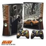Xbox 360 Slim Skin - Gran Turismo Adesivo Brilhoso