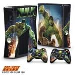 Xbox 360 Slim Skin - Hulk Adesivo Brilhoso