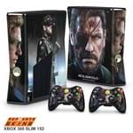 Xbox 360 Slim Skin - Metal Gear Solid V Adesivo Brilhoso