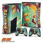 Xbox 360 Slim Skin - Rayman Legends Adesivo Brilhoso