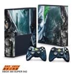 Xbox 360 Super Slim Skin - Batman Arkham Asylum Adesivo Brilhoso