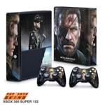 Xbox 360 Super Slim Skin - Metal Gear Solid V Adesivo Brilhoso