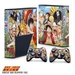 Xbox 360 Super Slim Skin - One Piece Adesivo Brilhoso