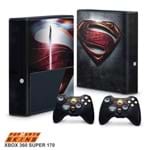 Xbox 360 Super Slim Skin - Superman - Man Of Steel Adesivo Brilhoso