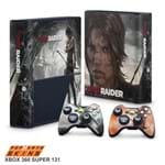 Xbox 360 Super Slim Skin - Tomb Raider Adesivo Brilhoso