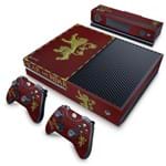 Xbox One Fat Skin - Game Of Thrones Lannister Adesivo Brilhoso