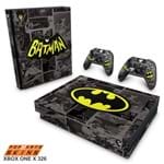 Xbox One X Skin - Batman Comics Adesivo Brilhoso