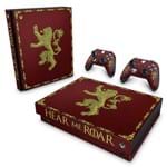 Xbox One X Skin - Game Of Thrones Lannister Adesivo Brilhoso