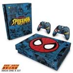 Xbox One X Skin - Homem-Aranha Spider-Man Comics Adesivo Brilhoso