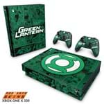 Xbox One X Skin - Lanterna Verde Comics Adesivo Brilhoso