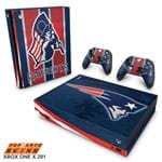 Xbox One X Skin - New England Patriots NFL Adesivo Brilhoso