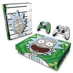Xbox One X Skin - Rick Rick And Morty Adesivo Brilhoso